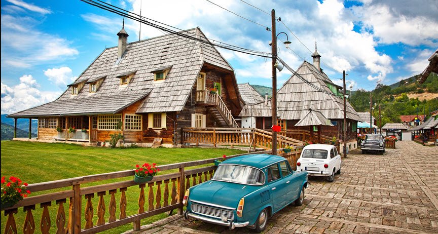 Drvengrad (Kustendorf), Mokra Gora, Western Serbia, Serbia
